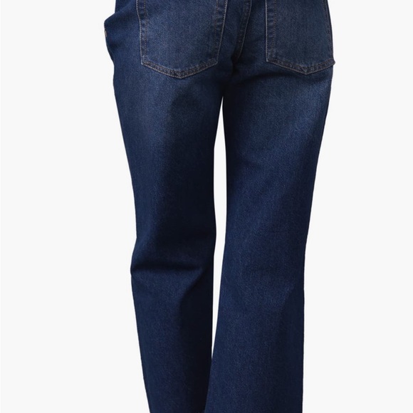 Free People We the Free Maggie Ripped Ankle Straight Leg Jeans - Picture 4 of 9